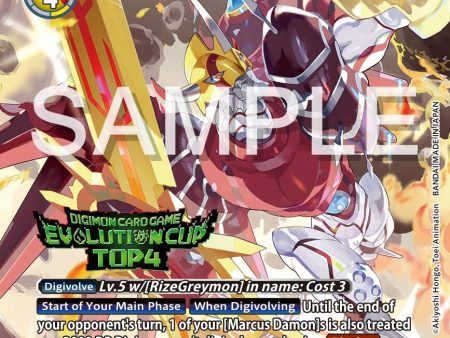 ShineGreymon [BT13-018] (2024 Evolution Cup Top 4) [Versus Royal Knights Booster Promos] For Cheap