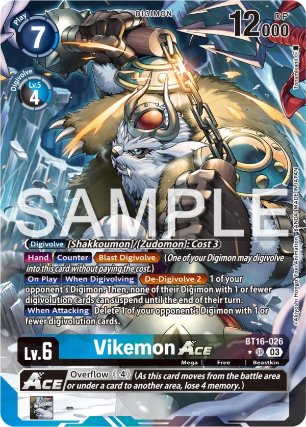 Vikemon Ace [BT16-026] (Alternate Art) [Beginning Observer] Supply