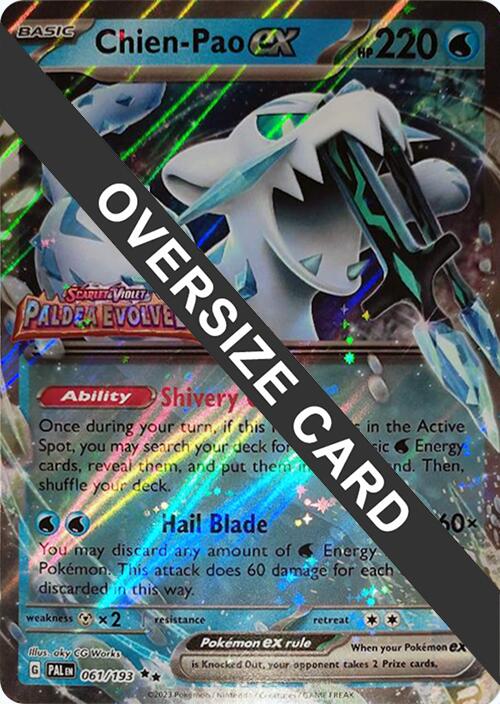 Chien-Pao ex (061 193) (Jumbo) [Scarlet & Violet: Black Star Promos] Online Sale