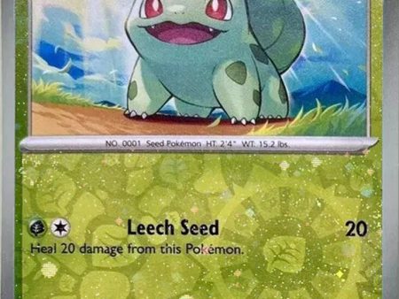 Bulbasaur (001 165) (Cosmos Holo) (Costco Exclusive) [Miscellaneous Cards] Online Hot Sale