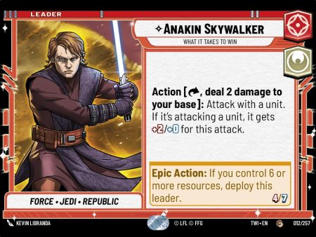 Anakin Skywalker - What it Takes to Win (012 257) [Twilight of the Republic] Online Hot Sale