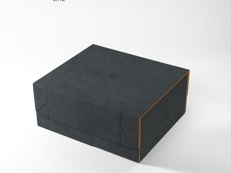 Gamegenic: Games Lair Convertible Deck Box - Black Oranage (600ct) Supply