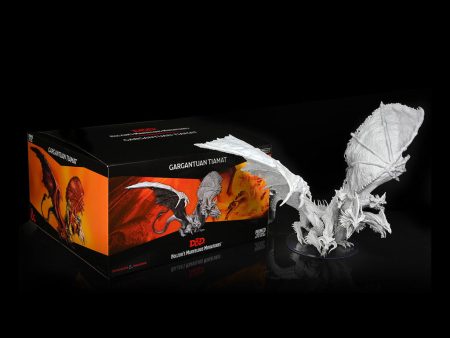 Dungeons & Dragons Nolzur s Marvelous Unpainted Minis: Gargantuan Tiamat (Unpainted) Online Sale