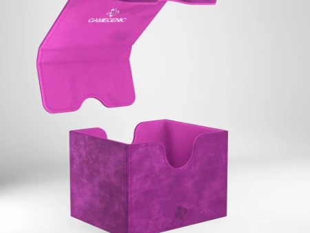 Gamegenic: Sidekick XL Convertible Deck Box Exclusive Edition - Purple (100ct) Online Sale