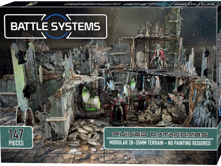 Battle Systems Scifi Terrain Ruined Catacombs Set (Import) Sale