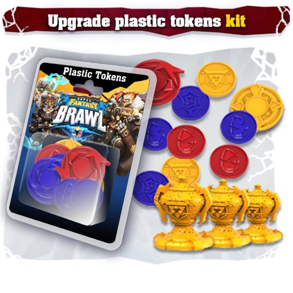 Super Fantasy Brawl - Upgraded Plastic Tokens Kit on Sale