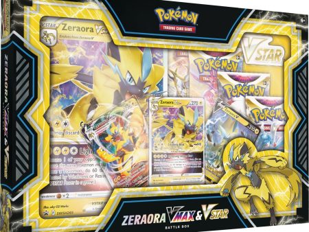 Pokemon - Zeraora VMAX & VSTAR Battle Box Cheap