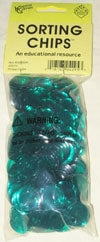 Koplow Games - Transparent Plastic Tokens - Bag of 250 (Green) Fashion