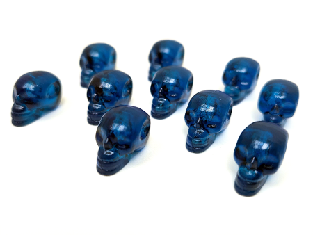 Top Shelf Gamer - Blue Skulls (set of 10) Sale