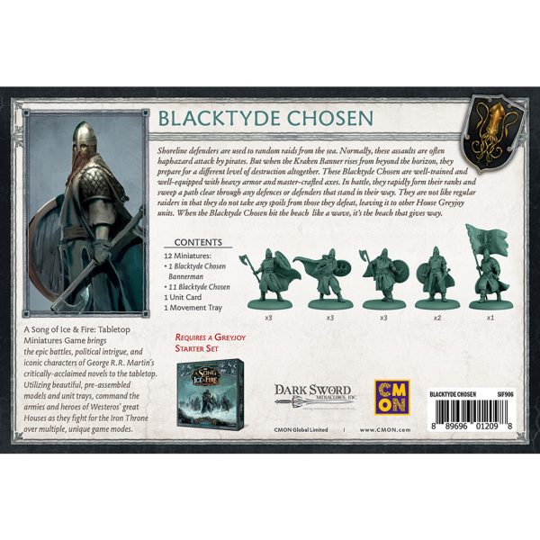 A Song of Ice & Fire: Tabletop Miniatures Game – Blacktyde Chosen Hot on Sale