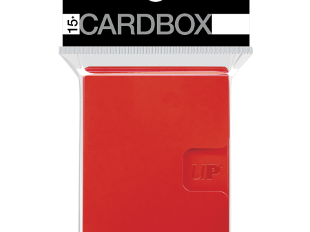 Ultra Pro - PRO 15+ Card Boxes 3-pack: Red Hot on Sale