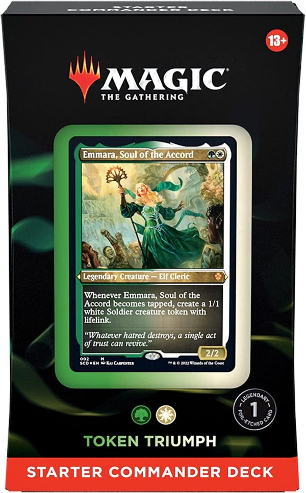 Magic: The Gathering - Starter Commander Deck (Token Triumph) For Discount