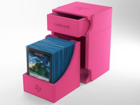 Gamegenic: Watchtower XL Convertible Deck Box Exclusive Edition - Pink (100ct) Online now