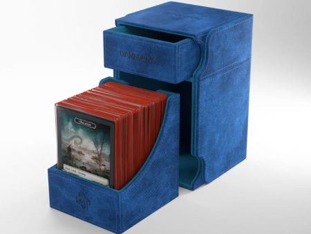 Gamegenic: Watchtower XL Convertible Deck Box Exclusive Edition - Blue (100ct) For Discount