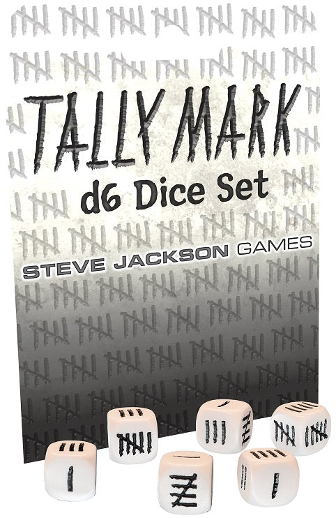 Tally Mark D6 Dice Set For Sale