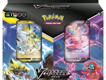 Pokemon - V Battle Deck - Deoxys vs Zeraora Bundle Hot on Sale