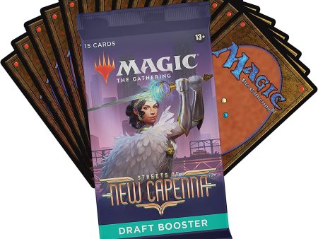 Magic: The Gathering - Streets of New Capenna Draft Booster Pack on Sale