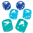 Shark D6 Dice Set Supply