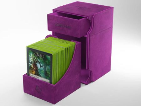 Gamegenic: Watchtower XL Convertible Deck Box Exclusive Edition - Purple (100ct) Online Hot Sale