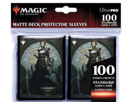 Ultra Pro - PRO-Matte 100ct Standard Deck Protector® sleeves for Magic: The Gathering: Dominaria United V2 on Sale