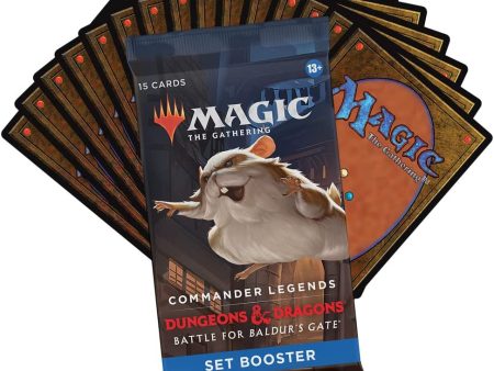 Magic: The Gathering - Commander Legends: Battle for Baldur s Gate Set Booster Pack Online Sale