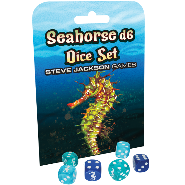 Seahorse D6 Dice Set Online Sale