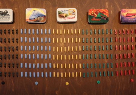 The Little Plastic Train: Complete set of Deluxe Board Game Train Sets Online Sale