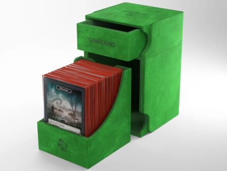 Gamegenic: Watchtower XL Convertible Deck Box Exclusive Edition - Green (100ct) Online now