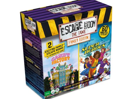 Escape Room: The Game – Family Edition: Candy & Heroes Hot on Sale