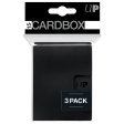 Ultra Pro - PRO 15+ Card Boxes 3-pack: Black Hot on Sale