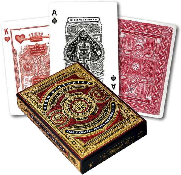 Bicycle Playing Cards - Theory-11 High Victorian (Red) Hot on Sale