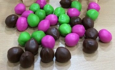 36 Pack of Coconuts (12 Brown, 12 Green, 12 Pink) For Discount