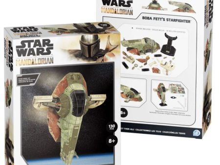 3D Puzzle: Star Wars: The Mandalorian: Boba Fett s Starfighter Fashion