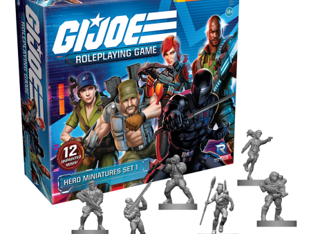 G.I. JOE Roleplaying Game - Hero Miniatures Set 1 Hot on Sale