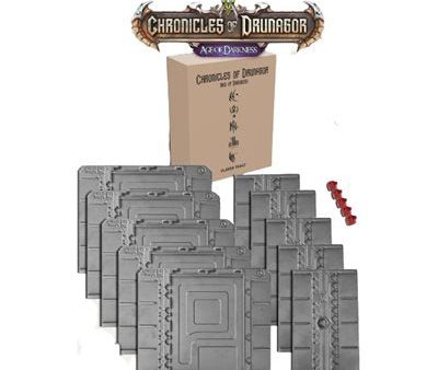 Chronicles of Drunagor: Age of Darkness: Hero Trayz (5 Set) For Sale