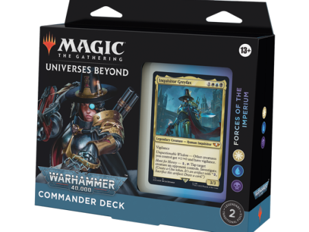 Magic: The Gathering - Warhammer 40,000 Commander Deck - Forces of the Imperium Fashion