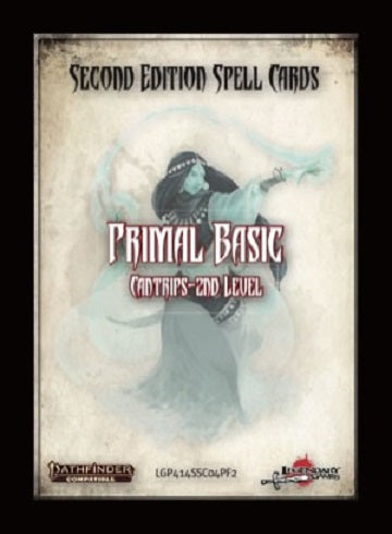 Pathfinder 2nd Edition - Spell Cards: Primal Basic Online Sale