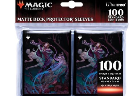 Ultra Pro - PRO-Matte 100ct Standard Deck Protector® sleeves for Magic: The Gathering: Double Masters 2022 V1 Supply