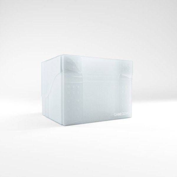 Gamegenic: Side Holder XL Deck Box - Clear (100ct) on Sale