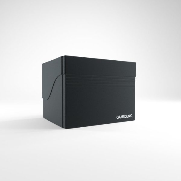 Gamegenic: Side Holder XL Deck Box - Black (100ct) Sale