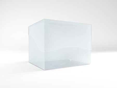 Gamegenic: Side Holder XL Deck Box - Clear (100ct) on Sale