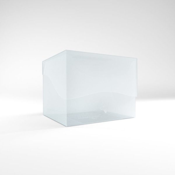 Gamegenic: Side Holder XL Deck Box - Clear (100ct) on Sale