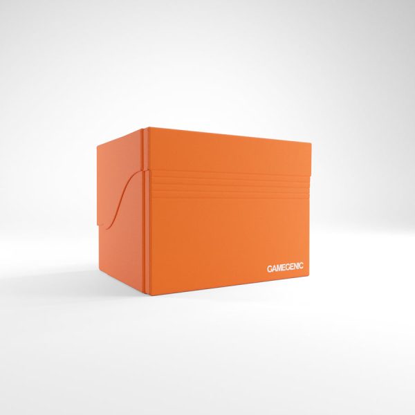 Gamegenic: Side Holder XL Deck Box - Orange (100ct) For Discount