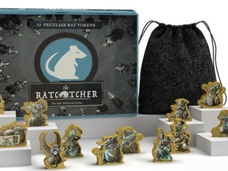 The Ratcatcher: Solo Adventure - 12 Peculiar Rat Tokens For Discount