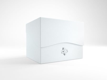 Gamegenic: Side Holder XL Deck Box - White (100ct) Cheap