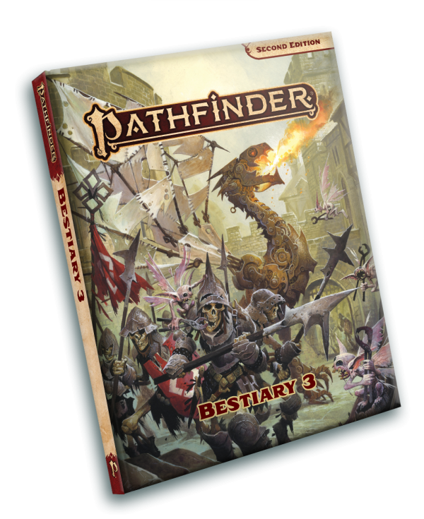 Pathfinder 2nd Edition - Bestiary 3 (Standard Edition) Fashion