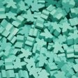 MeepleSource - Mini Meeples Pack (25 pcs) - Turquoise For Discount