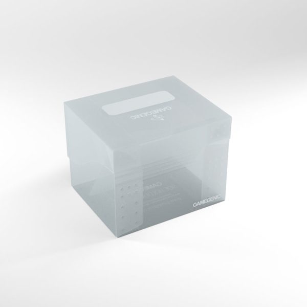 Gamegenic: Side Holder XL Deck Box - Clear (100ct) on Sale