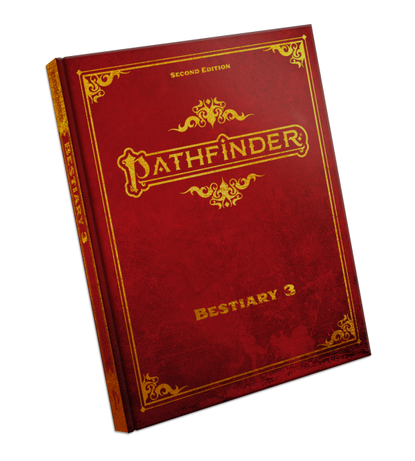 Pathfinder 2nd Edition - Bestiary 3 (Special Edition) Hot on Sale