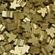 MeepleSource - Mini Meeples Pack (25 pcs) - Metallic Gold Supply